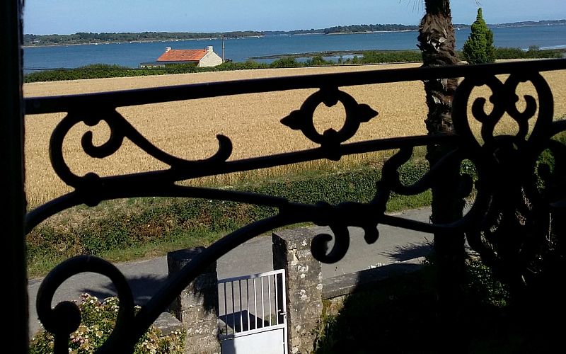 Blick auf den Auray River